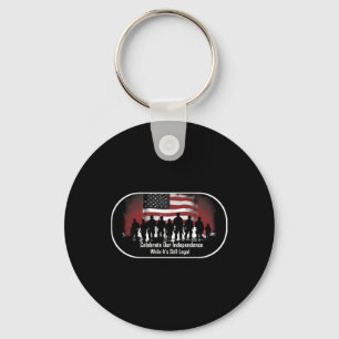 Day Proud American Key Ring