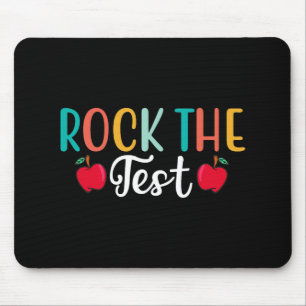 Day Rock The Test Teacher Testing Day 1 Mouse Mat