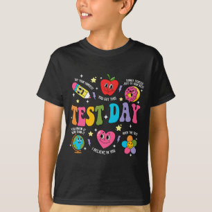 Day Rock The Test Testing Day Motivational Teacher T-Shirt