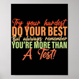 Day Season For Teachers You're More Than A Test 1  Poster