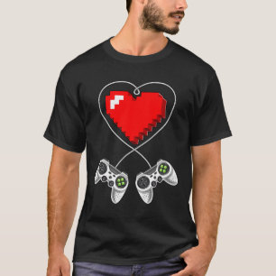 Day Shirts Video Game Controller Heart Gamer