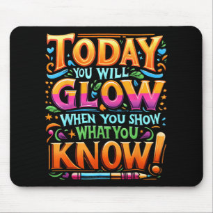 Day Show What You Know Teacher Do Not Stress Mouse Mat