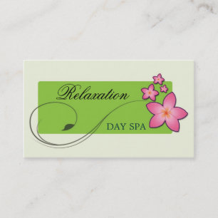 Day Spa Business Card