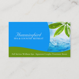 Day Spa Business Card