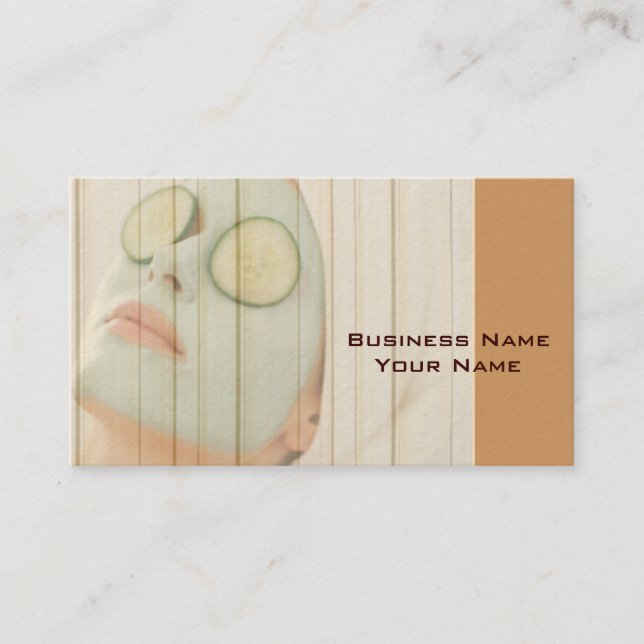 Day Spa Business Card (Front)