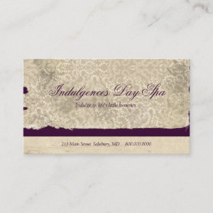 Day Spa Business Cards
