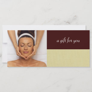 Day Spa or Massage Therapist Gift Certificates