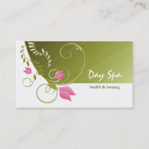 Day Spa Salon Business Card