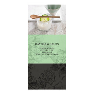 Day Spa Skincare Price List {Mint Green} Rack Card