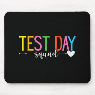 Day Squad Teacher Testing Coordinator Funny Mouse Mat