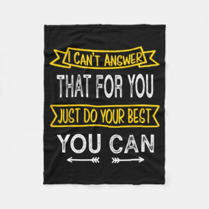 Day Teacher Shirt Standardised Exam Staar Fsa Test Fleece Blanket