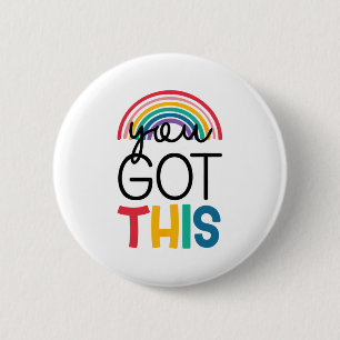 Day Teacher Shirt You Got This Gifts For Women Kid 6 Cm Round Badge