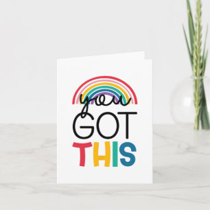 Day Teacher Shirt You Got This Gifts For Women Kid Card