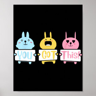 Day Teacher Shirt You Got This Gifts For Women Kid Poster