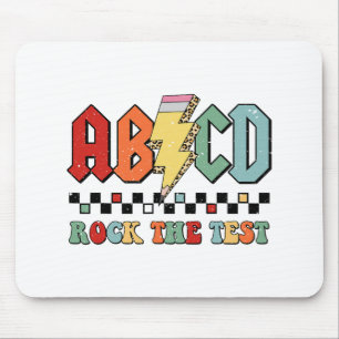 Day Teacher Student Motivational Retro Rock The Te Mouse Mat