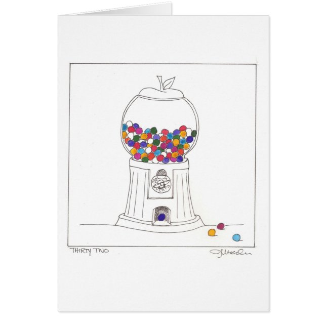 Day Thirty two - Gum Ball Machine (Front)