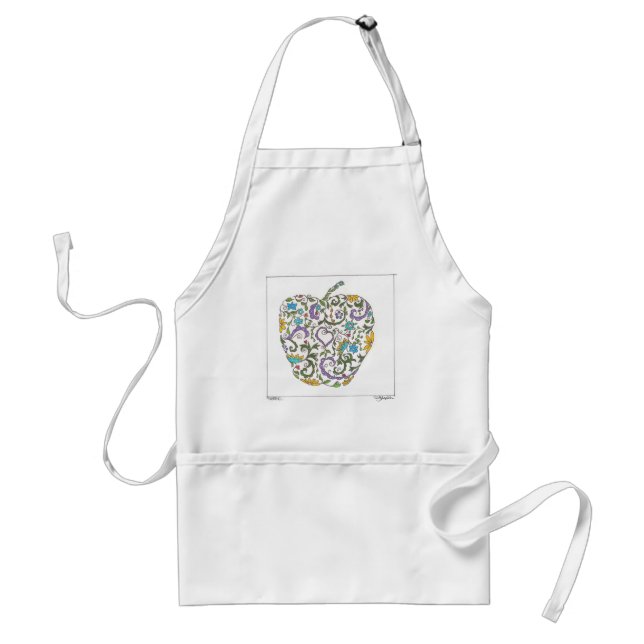 Day Three - Sweet Doodle Standard Apron (Front)