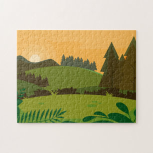 Day Time in the Meadow Jigsaw Puzzle
