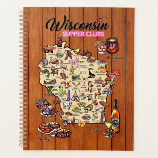 Day Timer - Wisconsin Supper Club Map Planner