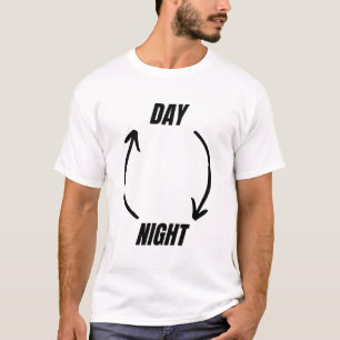 Day to Night Transition Inspirational  T-Shirt