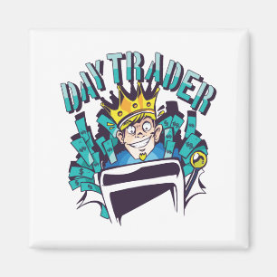 Day Trader Gift Idea Magnet