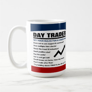DAY TRADER Set Your Rules For A Green Day! Coffee Mug