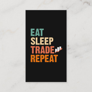 Day Trader Stock Market Trading Hobby Investor Business Card