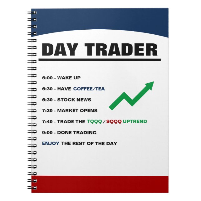 Day Trader Today Notebook (Front)
