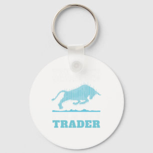 Day Trading Trader Stock Market Key Ring
