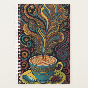 Day Trip Colorado Coffee Shop Psychedelic Chai  Planner