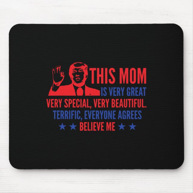 Day Trump Funny Quotes Election 2024  Mouse Mat (Front)