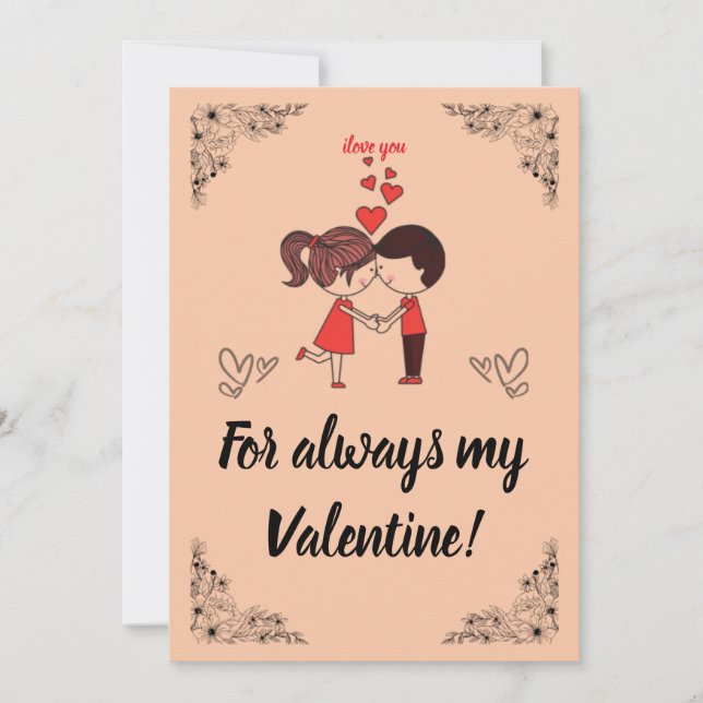 Day VALENTINE 14 Holiday Card (Front)