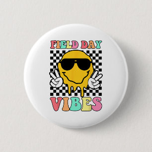 Day Vibes Summer Teacher Kids Last Day Of School K 6 Cm Round Badge