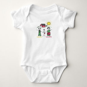 Day with the Grandparent's - Baby Bodysuit