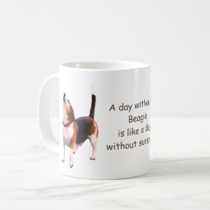 Day Without A Beagle Cute Coffee Mug
