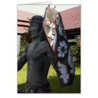 Dayak Statue Kalimantan Indonesia Airport