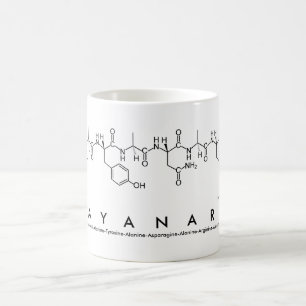 Dayanara peptide name mug