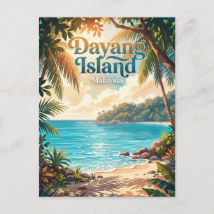 Dayang Island, Mersing, Johor, Malaysia Malaysia Postcard