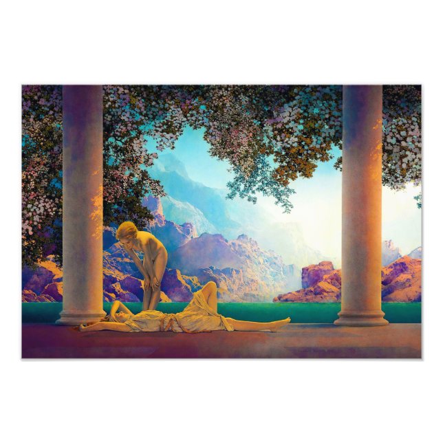 Daybreak, 1922 by Maxfield Parrish Photo Print (Front)
