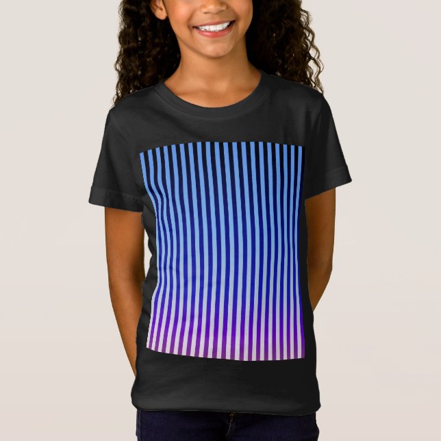 Daybreak and Nightfall (Stripes) T-Shirt (Front)