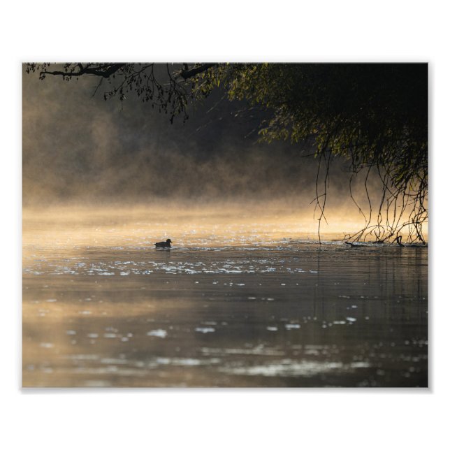 Daybreak atmosphere photo print (Front)