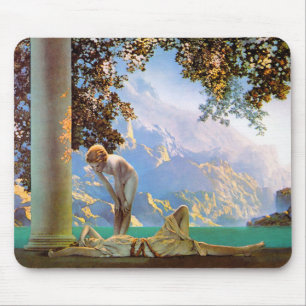 Daybreak - by Maxfield Parrish Mouse Mat