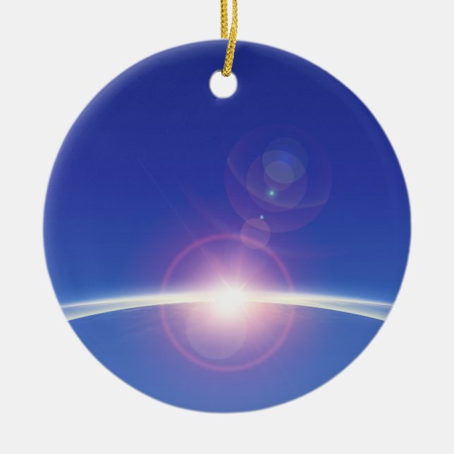 Daybreak  ceramic tree decoration (Front)