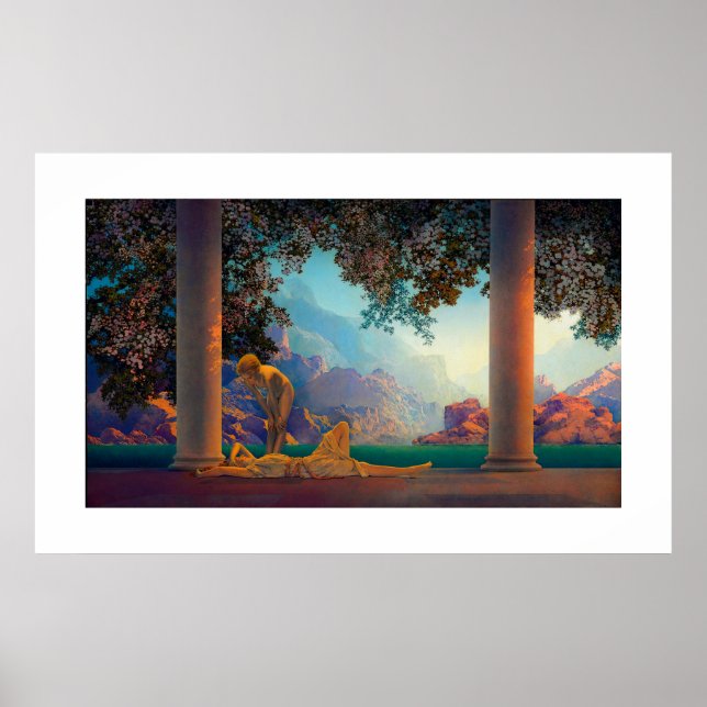 DAYBREAK Maxfield Parrish 1922 ... 2022 Poster (Front)