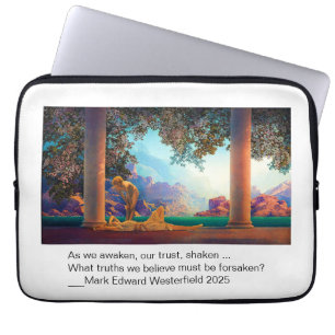 DAYBREAK Maxfield Parrish 1922 ... 2022 Poster Laptop Sleeve