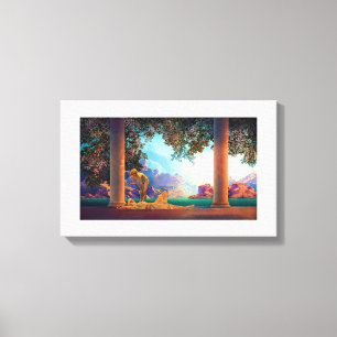 DAYBREAK Maxfield Parrish 1922 ... 2025  Canvas Print