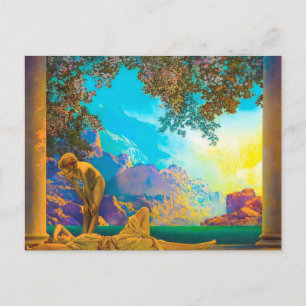 Daybreak Maxfield Parrish Postcard