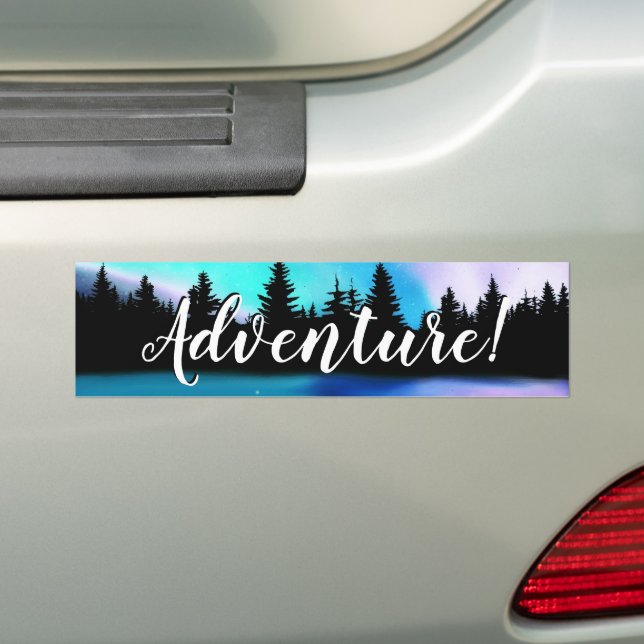 Daybreak Reflections Bumper Sticker (On Car)