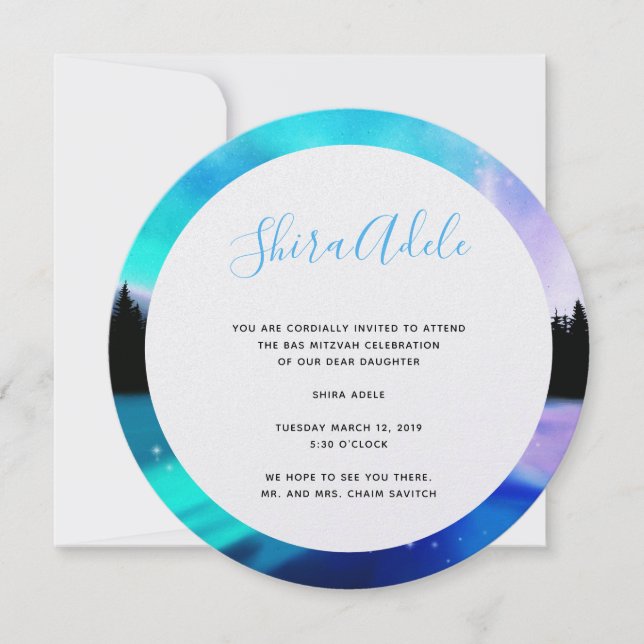 Daybreak Reflections Invitation (Front)