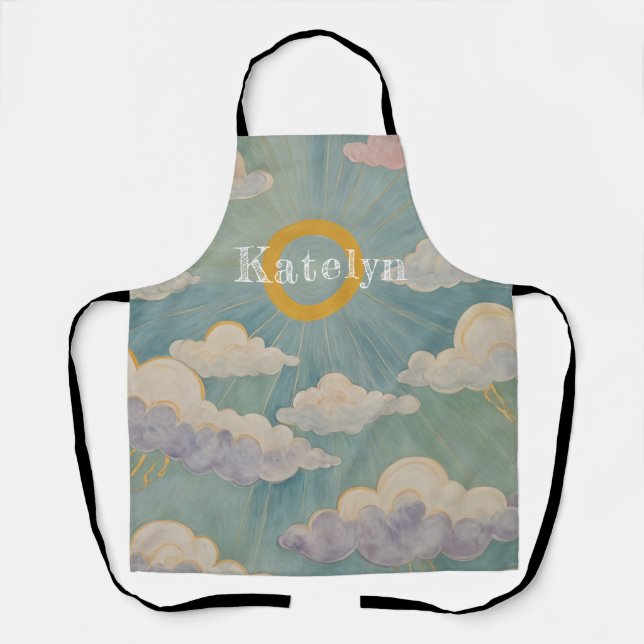 Daybreak's Embrace Personalised Apron (Front)